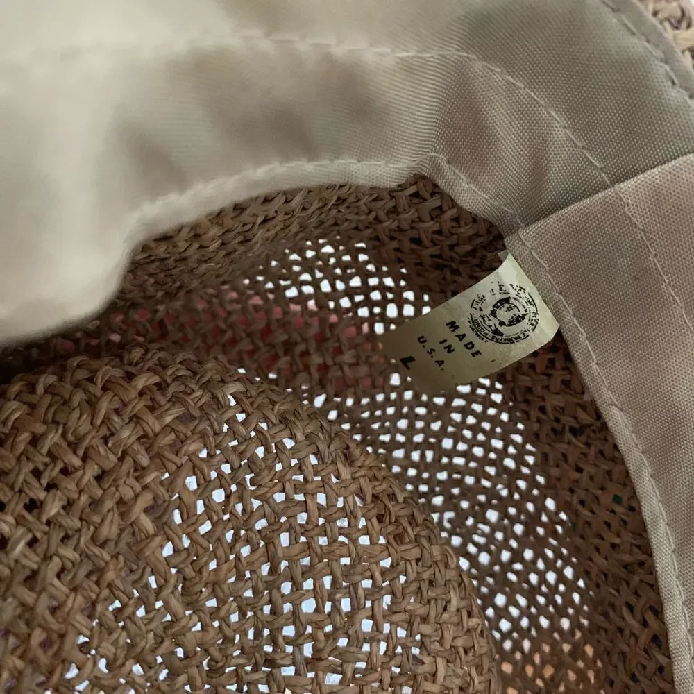 Vintage straw Panama hat
